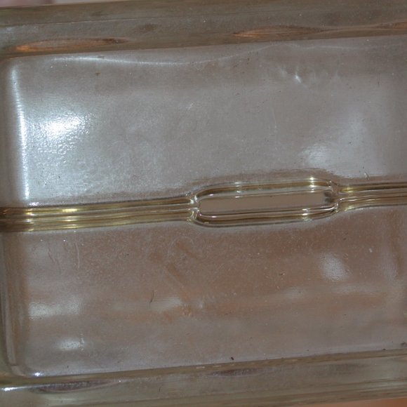 Vintage Embossed Standard Oil “ESSO” Glass Block Cube Advertising Bank - Picture 3 of 3